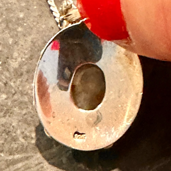 Labradorite Sterling necklace - Picture 5 of 6